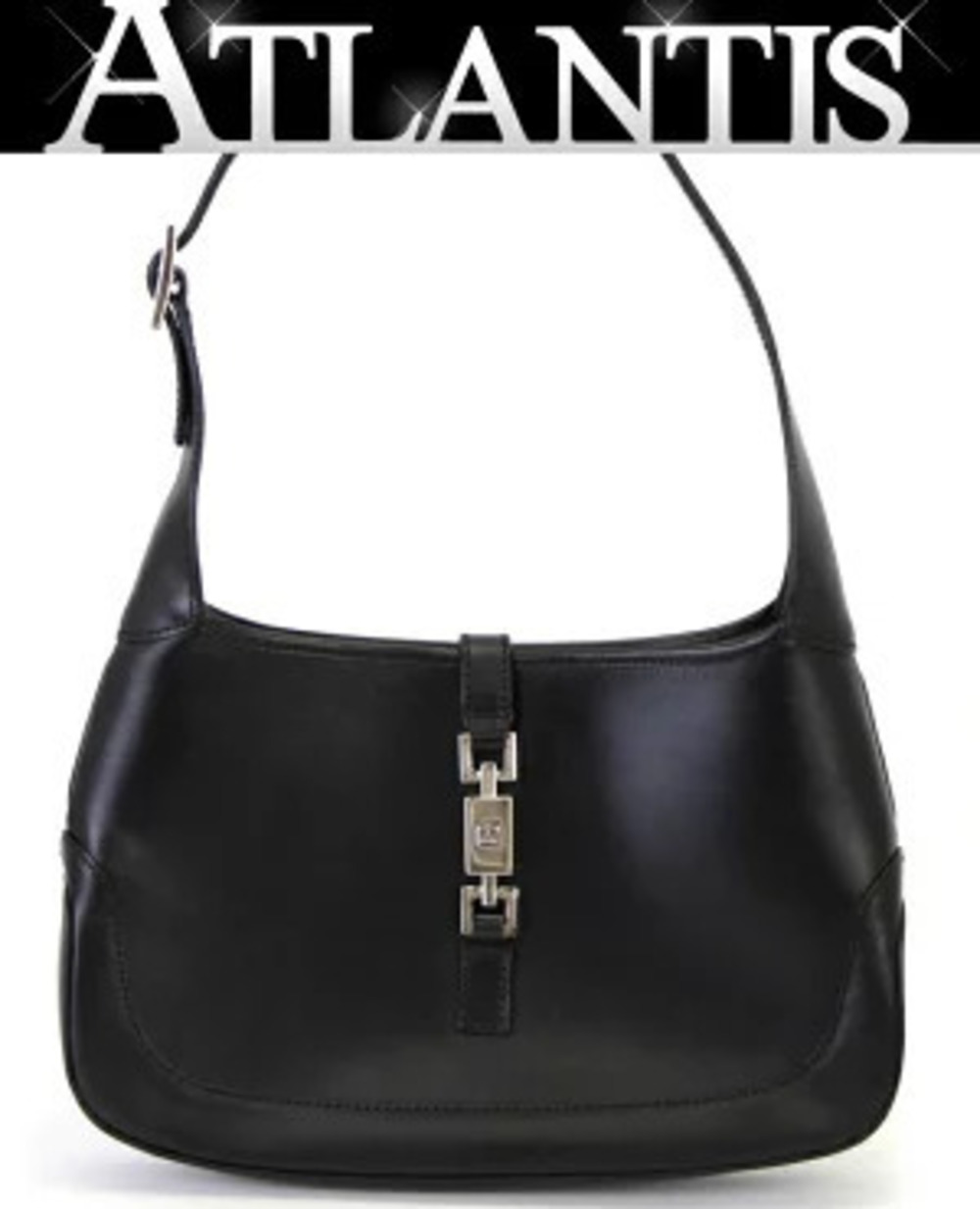 Gucci Jackie Hobo Bag Leather Black